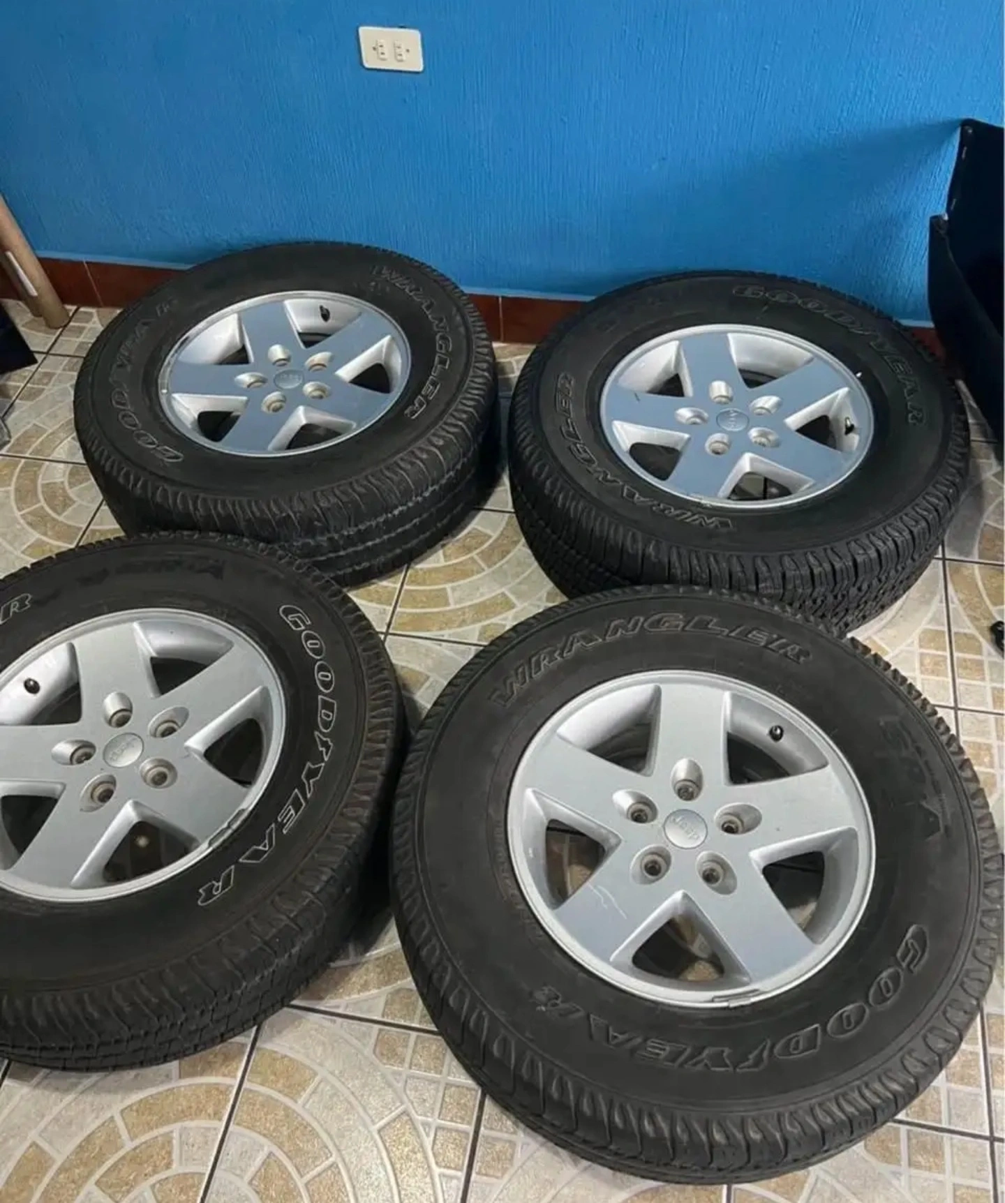 Aros para Jeep Wrangler Sport Unlimited