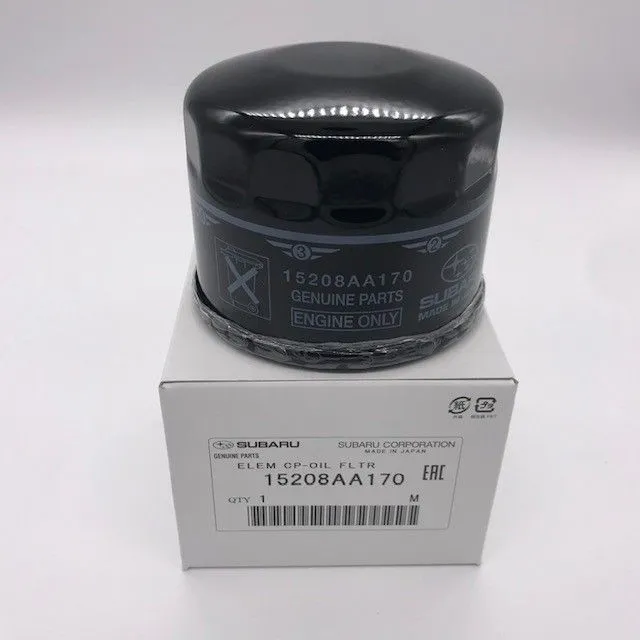 Filtro de aceite original Subaru OEM con arandela incluida